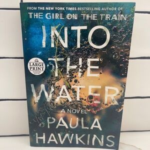 Into the Water by Paula Hawkins Book - LARGE PRINT